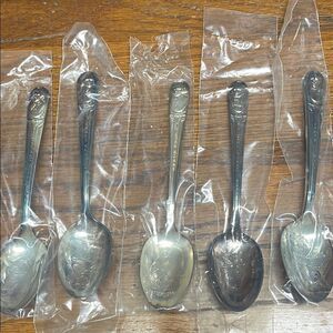 WM Rogers presidential spoons